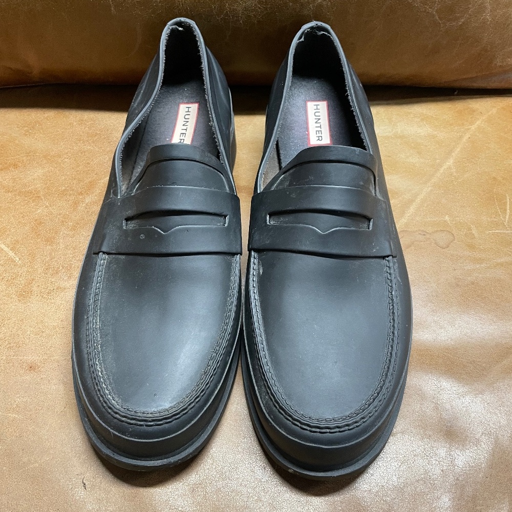 Hunter - Men’s Rubber Penny Loafers